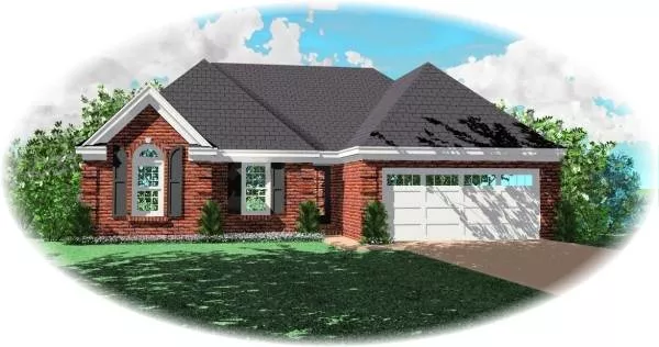 image of small traditional house plan 8125